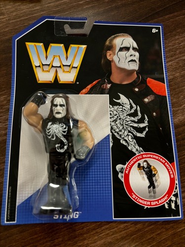 WWE MATTEL RETRO SERIES 2 STING WRESTLING ACTION F...