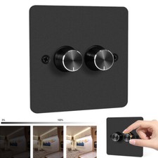 LED Dimmer DC 12V-24V Dimmschalter Dreh-Dimmer Lichtschalter Drehdimmer Schwarz