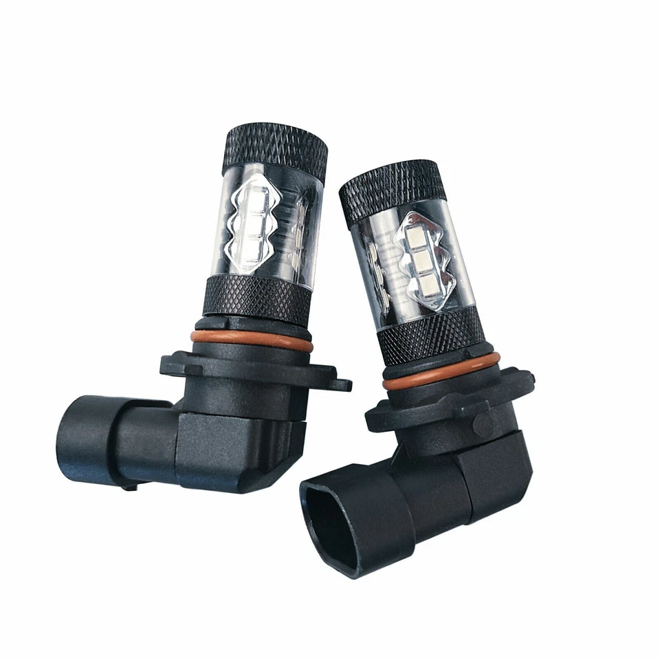 9005 9006 H10 9145 8000K Ice Blue 160W LED Fog Light Foglight Bulbs Kit - Image 2 of 4