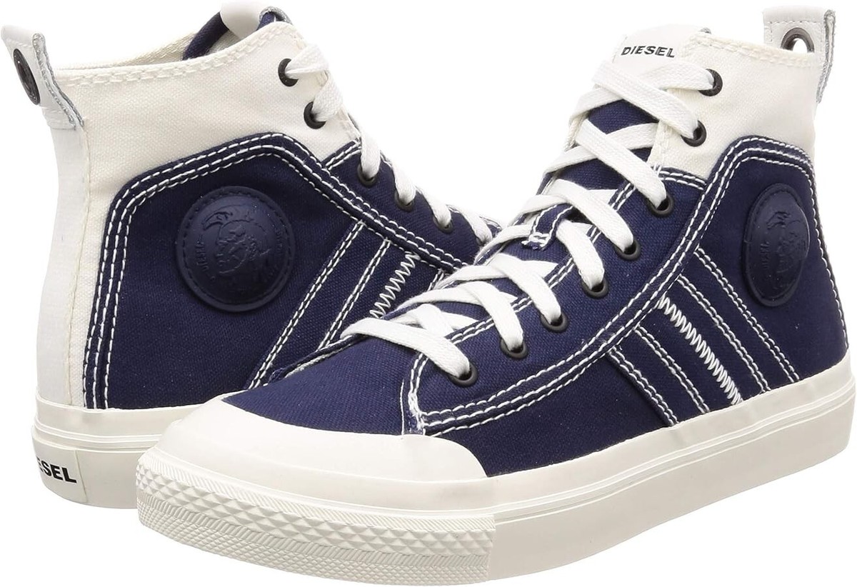 Canvas Shoes Diesel Astico Mid Top Trainers Diesel S-Astico Mid