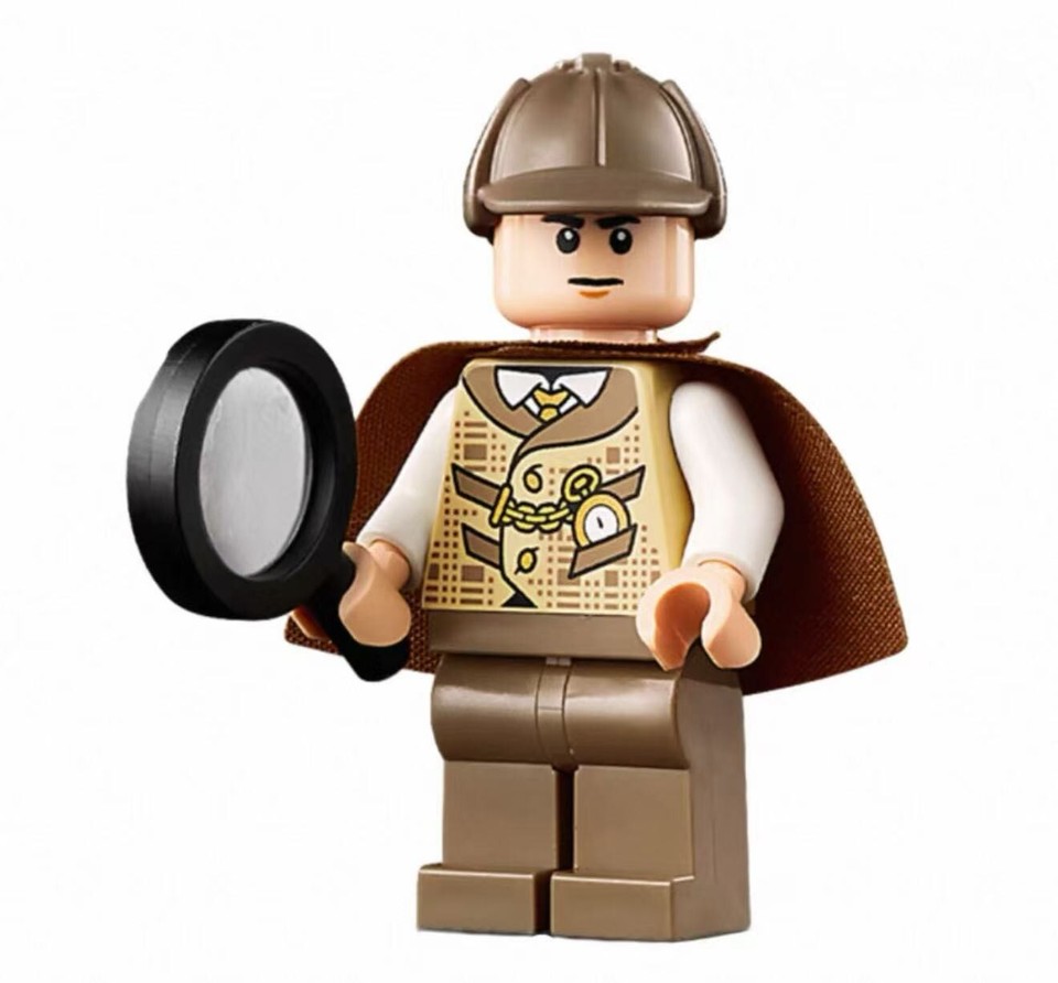 LEGO 10351 : The Sherlock Holmes Book Nook Minifigures Never Assembled ...