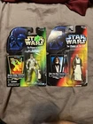 BEN (OBI-WAN) KENOBI and Hoth Soldier Star Wars PotF 2 Action Figures OPEN -1995