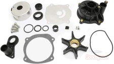 FOR EVINRUDE JOHNSON 85 88 90 110 112 115 HP V4 WATER PUMP KIT WITH HOUSING