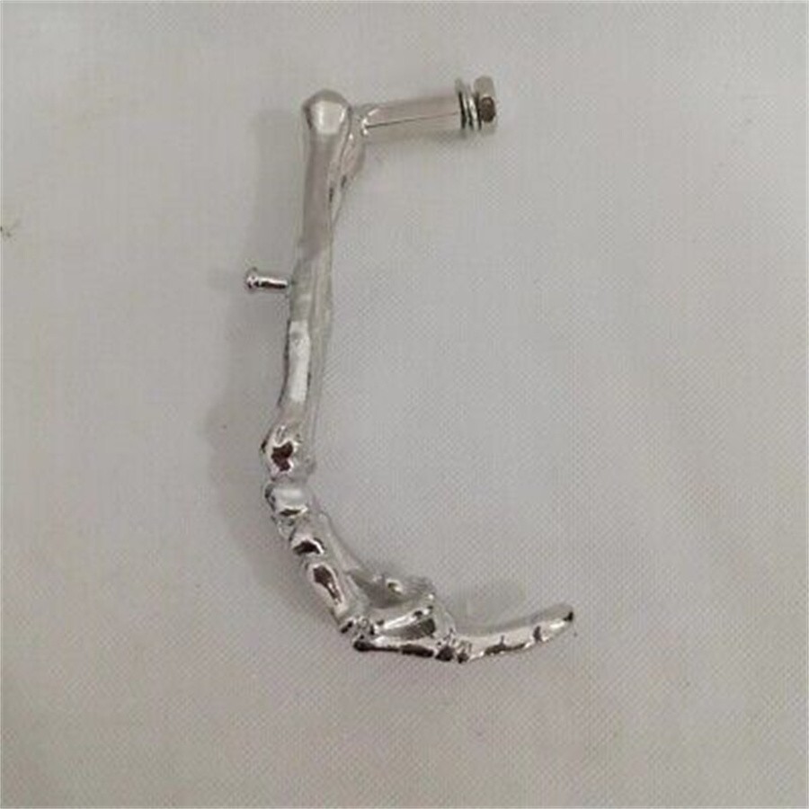 Motorcycle Kickstand Motorbike Side Stand Middle Finger Joint 15CM Holder