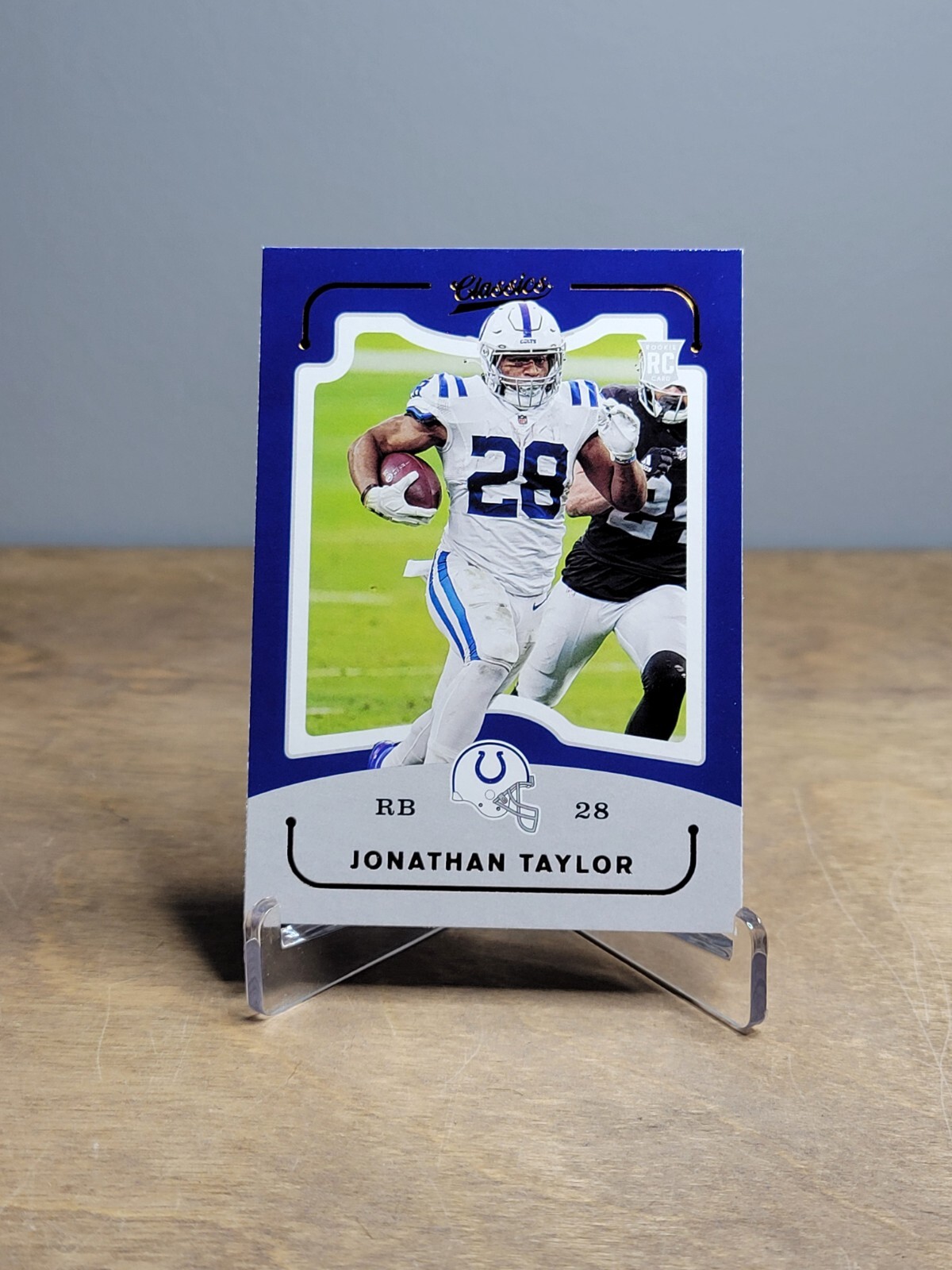 2020 Chronicles Jonathan Taylor RC Classics card #CL-12 Indianapolis Colts