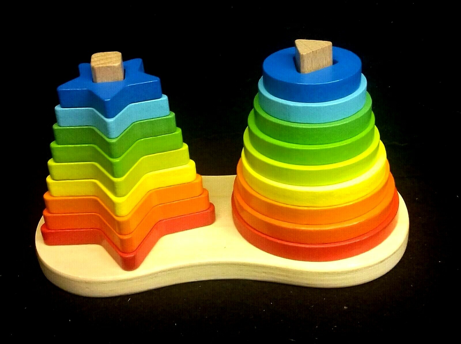 Rainbow Stacker toy for kids 18 months & over