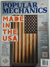 Popular Mechanics July Aug 2017 Made in the USA Robot Proof Job FREE SHIPPING sb