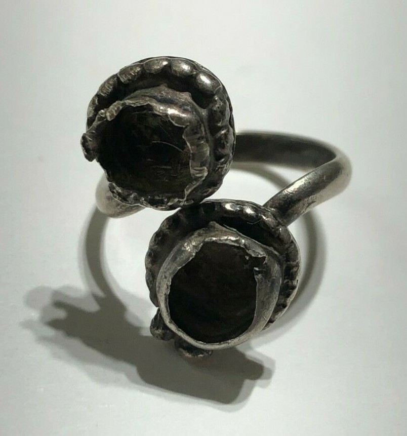 Double Circle Adjustable Unfinished Blank Ready F… - image 1