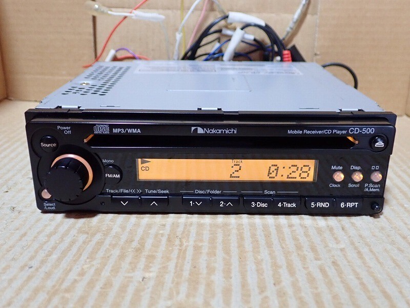 nakamichi ナカミチ CD-500｜カーオーディオ