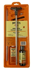 Hoppes 9 12 ga Shotgun Cleaning Kit Gun Cleaner, Lube Brush Jag Bore Patches