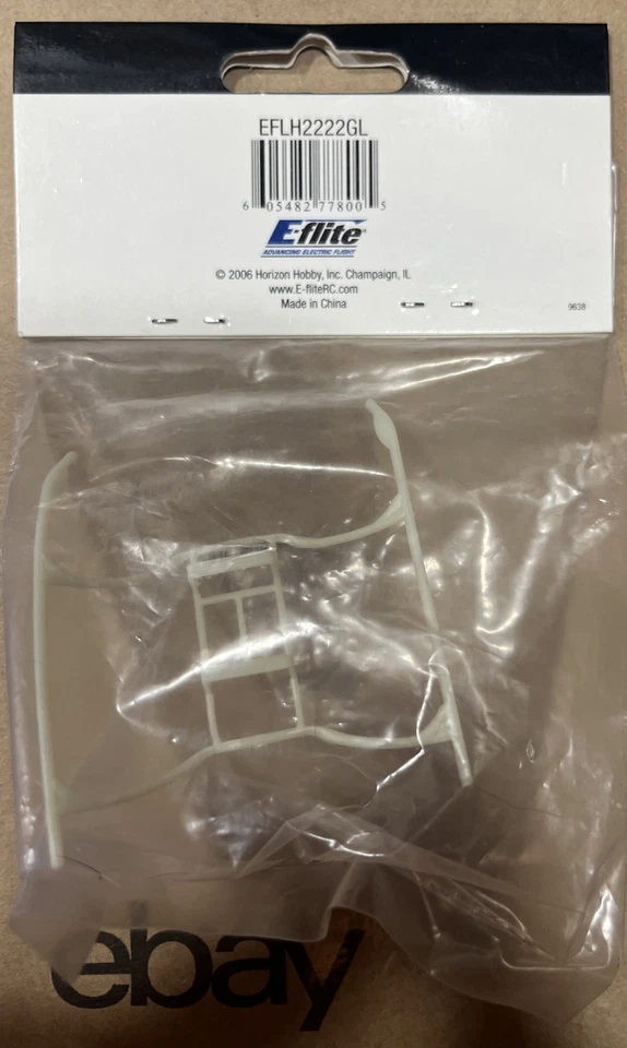 NEW E-Flite Glow Landing Skid & Battery Mount Set Set MCX - Image 2 of 2