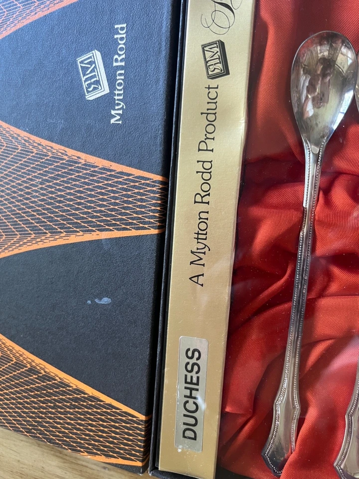 Vintage Mytton Road Duchess  Iced Tea/Tall Drink Spoons NIB - Image 4 of 4