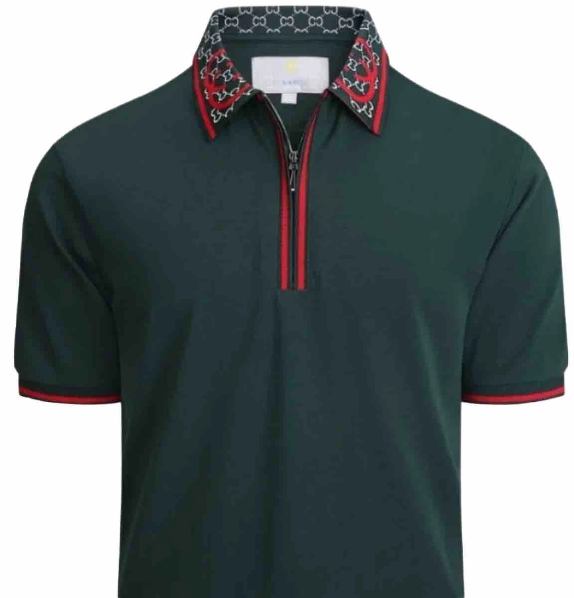 Men's Luxurious Fine Cotton Polo Shirt,Italian Style,Stretch M to 3XL……C8.A