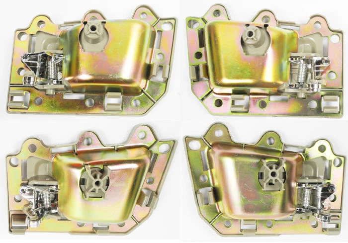 2005-2011 Para Jeep Grand Cherokee conjunto 4 peças maçaneta interna cinza DS300-NS - Imagem 2 de 4