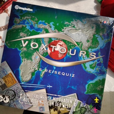 ''VOXTOURS''  Das Reisequiz 2-4 Spieler Imagination Games