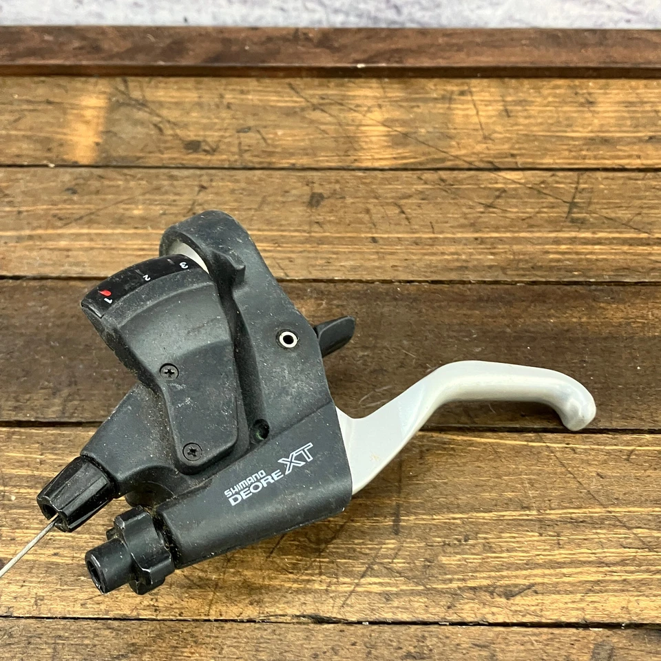 Vintage Shimano Deore XT ST-M739 Left Shifter 3s Rapidfire Front Triple 90s MTB - Image 4 of 4