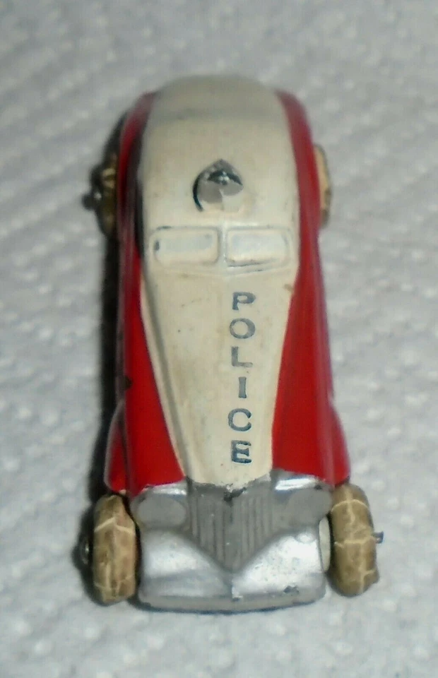 VINTAGE BARCLAY Lead "Radio Police Car, Red" BV 49 Excellent Cond. Free Ship  - Image 3 of 4