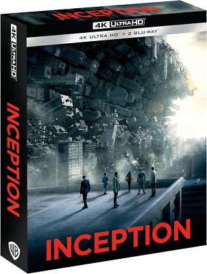 INCEPTION (2010) Ultimate Collector's Edition 4K UHD Blu-Ray Steelbook NEW
