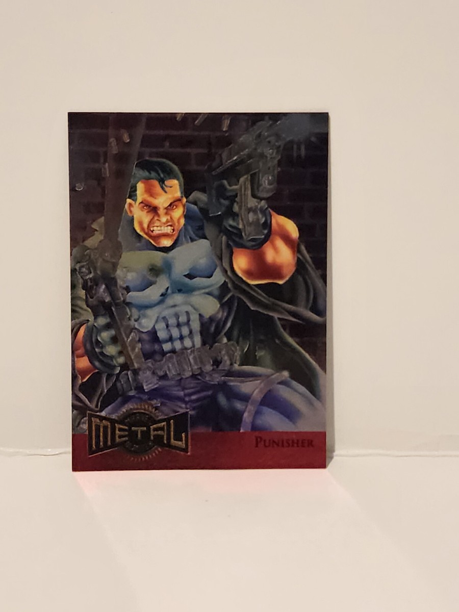 Punisher 1995 Fleer Marvel Metal Blaster Limited Edition 9 of 18