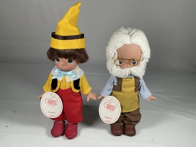 2016 Precious Moments Disney Gepetto & Pinocchio Doll