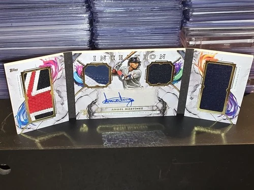 Angel Martinez 2025 Topps Angel Martinez #4 Auto