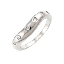 BVLGARI Corona Diamond Ring Platinum Size5.25 US 90310675