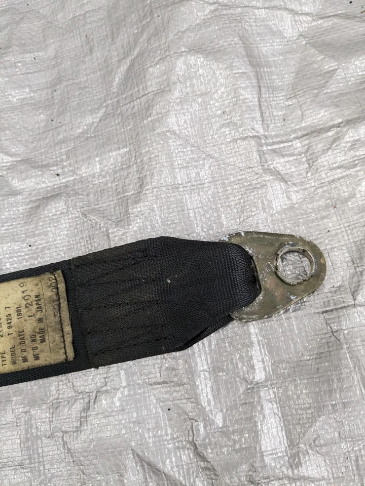 Juego de carrete de cinturón de seguridad izquierdo derecho Mazda Miata 1990-1993 OEM negro NA 90-93 91NASU Foto 3 de 4