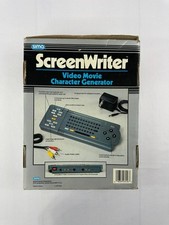 ScreenWriter - Video Movie Character Generator Model SCG By SIMA