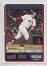 2004 Topps Boston Red Sox World Series Box Set Mark Bellhorn #51 2u3