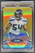 2012 Bowman Sterling Bobby Wagner RC Gold Refractor Rookie #/50 Seahawks