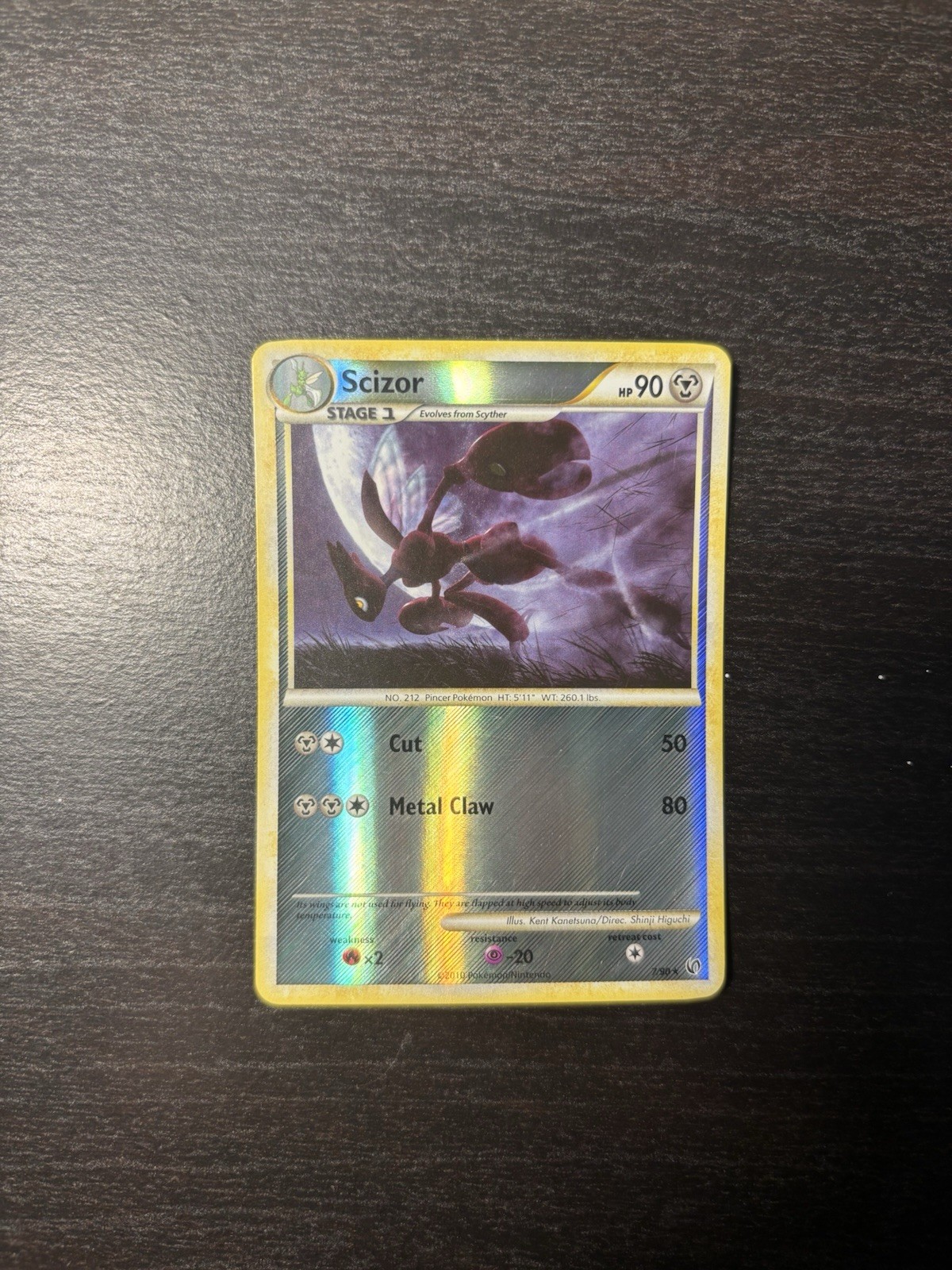 Pokémon TCG Scizor Undaunted Reverse Holo 7/90 LP