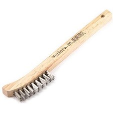Forney 70503 Wire Scratch Brush, Stainless Steel, Color: Steel;