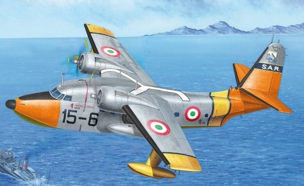 Trumpeter 02821 ALBATROSS ITALIANO HU-16A 15' STORMO S.A.R. 1:48 Kit modellismo