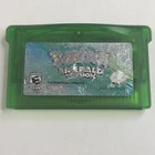Pokemon Emerald Nintendo Game Boy Advance Authentic Label New Battery