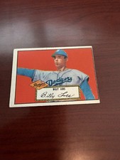 1952 Topps Red Back #20 Billy Loes Rookie Card. VG(oc). rookie card picture