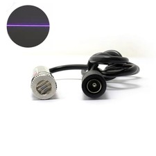 Focusable Laser Module Violet-blue Line Laser Generator Diode 50mW 405nm 5V