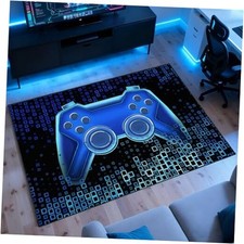 Gamer Rug for Room,3x5 ft Non-Slip Cool Gaming Carpet for Bedroom Livingroom