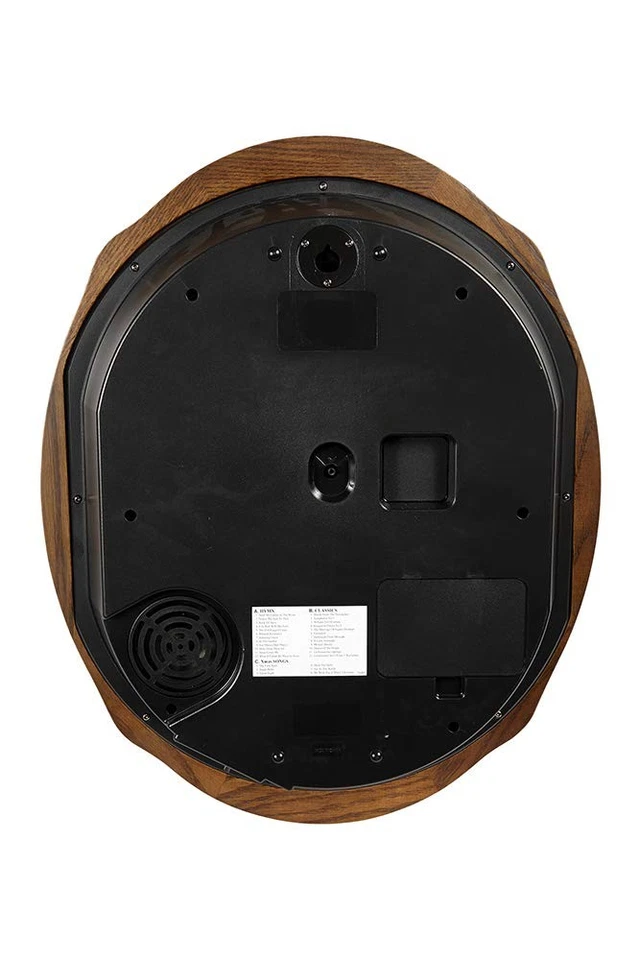 Rhythm Clocks "Woodgrain Marvelous" Magic Motion Clock - Image 3 of 4