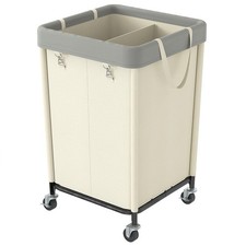 WOWLIVE 160L Rolling Laundry Hamper with Wheels, Heavy Duty Laundry Basket, L...