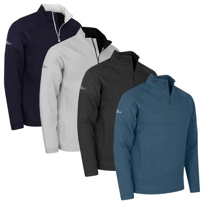 Oscar Jacobson Herren Lockhart Wicking Atmungsaktiv Golf Pullover 44%OFF