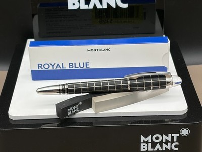 MONTBLANC Starwalker Rubber Platinum Rollerball sehr schöner Zustand + neue mine