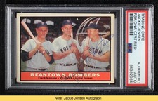 PSA/DNA 1961 Topps Frank Malzone Vic Wertz Certified Authentic Auto READ 2n4