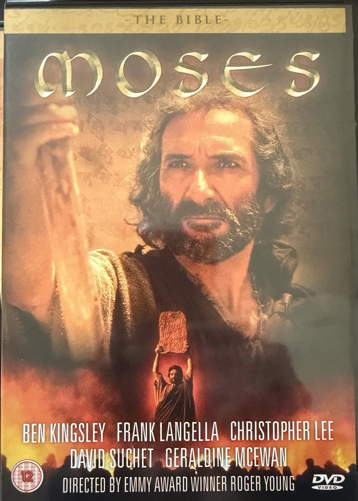 The Bible: Moses DVD (2010) Ben Kingsley New Sealed DVD Slim Case