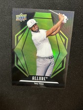 2024 UD Portfolio Golf Allure Black Rainbow A-TF Tony Finau