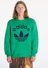 Adidas Originals 70's Crewneck Knit Heritage Sweater Sweatshirt JN5966 Rare Sz L