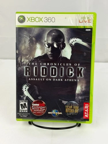 Chronicles of Riddick:Assault on Dark Athena (Microsoft Xbox 360)Complete Tested