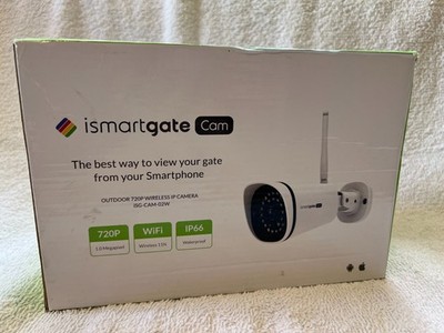 New ismartgate Cam 720P WiFi IP66 Outdoor Security Camera iSG-CAM-02W Wireless