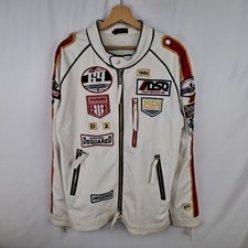 Giubbotto Dsquared2 colore bianco taglia XL da uomo