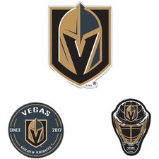 WinCraft  Vegas Golden Knights 3-Pack Premium Fridge Magnet Set