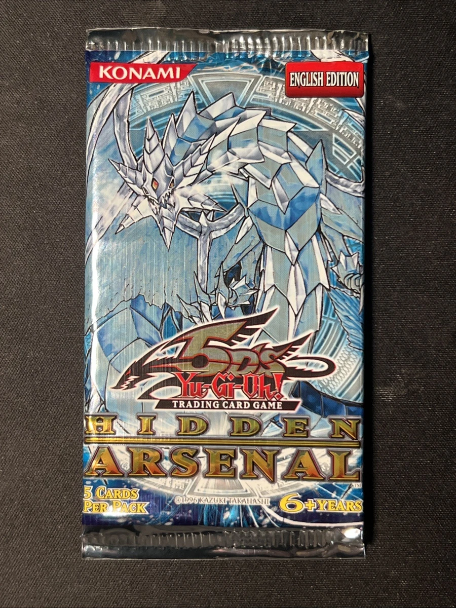 yugioh hidden arsenal 1 booster box Yu-Gi-Oh! Hidden Arsenal (4) Booster Sealed Game Packs main image 1